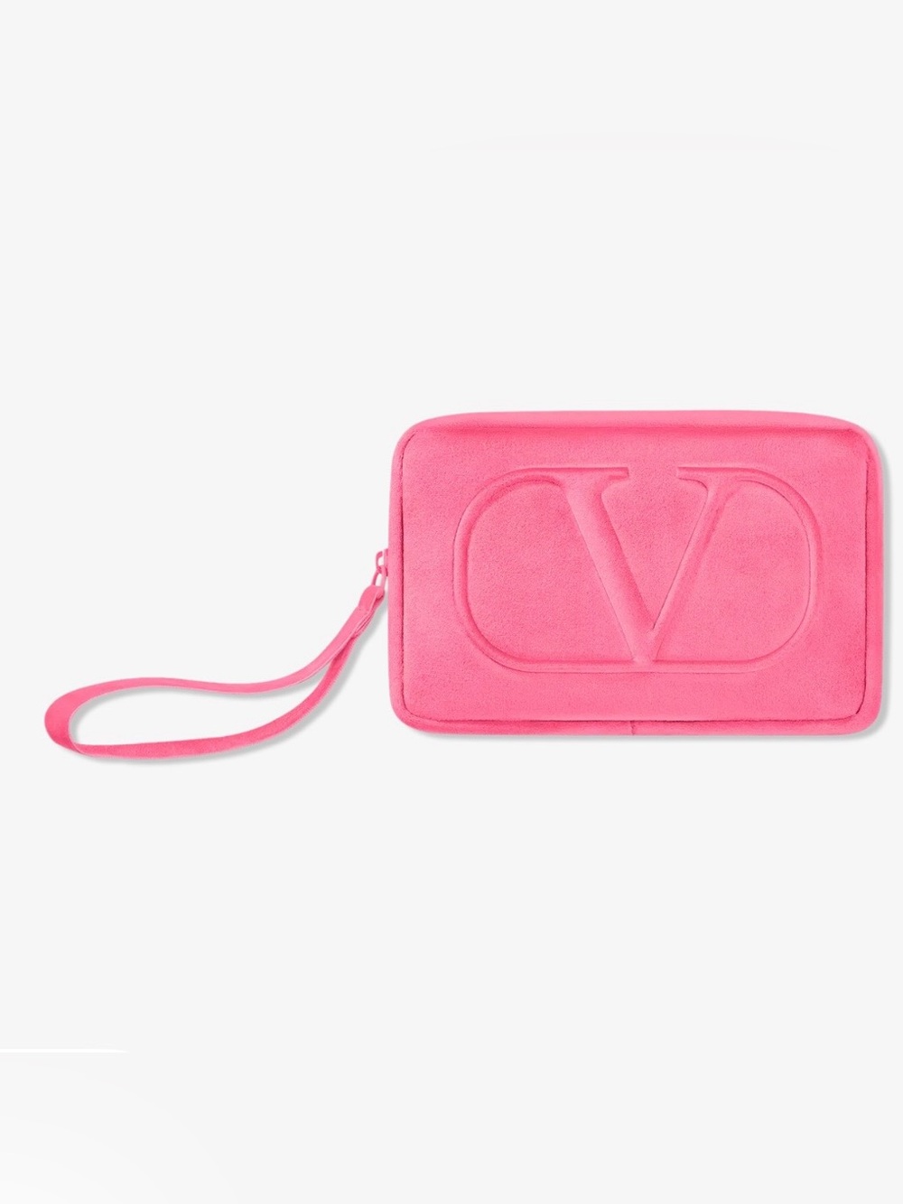 New Valentino Pink Small Pouch Pink Wristlet